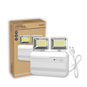 Luminaria Led Emergencia Bloco Evo 12w 6000K Branco Frio Bivolt Branco Avant
